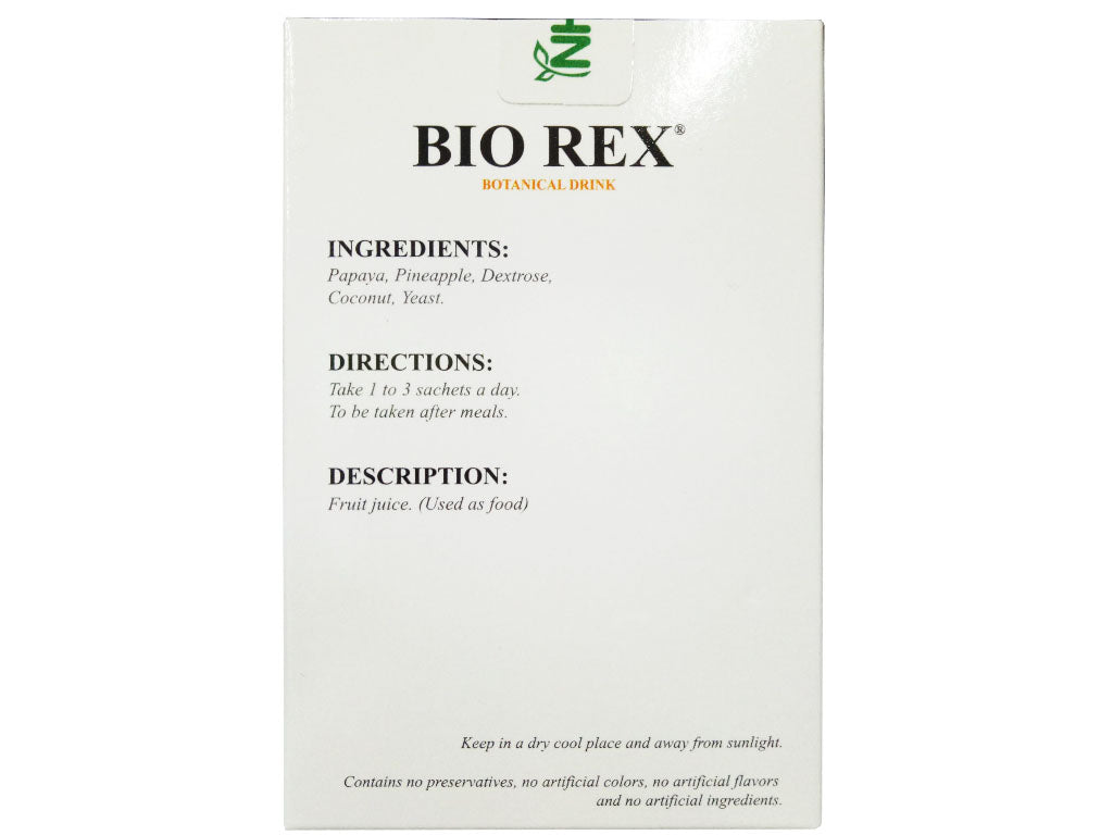 NHF Bio Rex Papaya (15/30 Sachets)